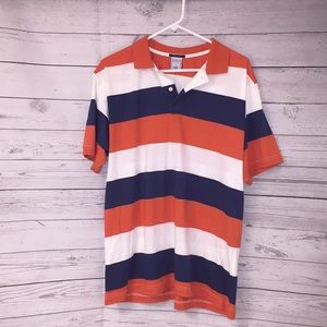 Old Navy Regular Fit 2 Button Striped Top (large)